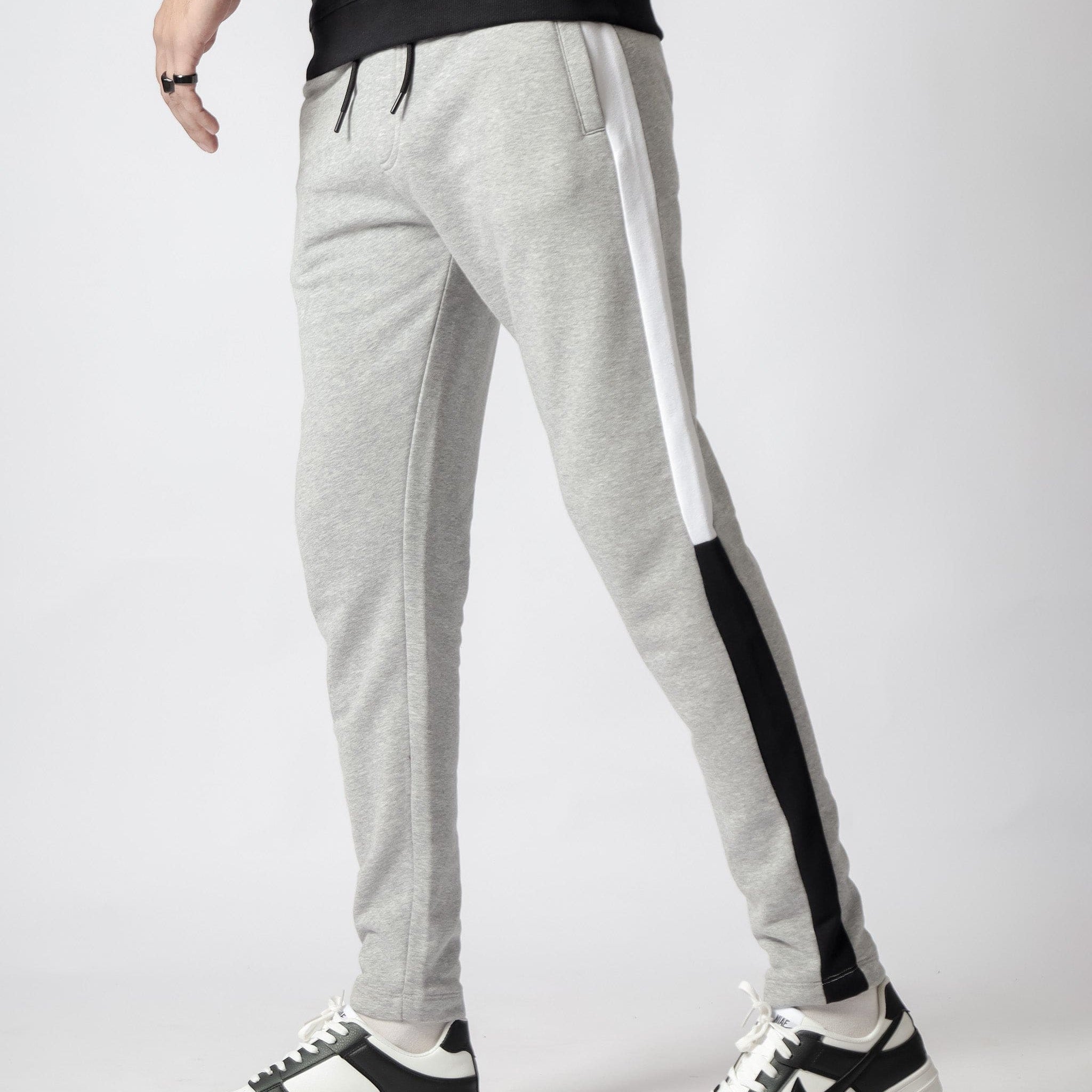 Gray Panel Trouser