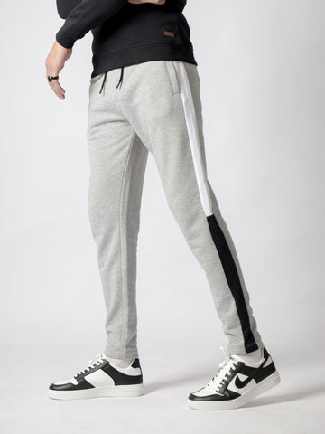 Gray Panel Trouser