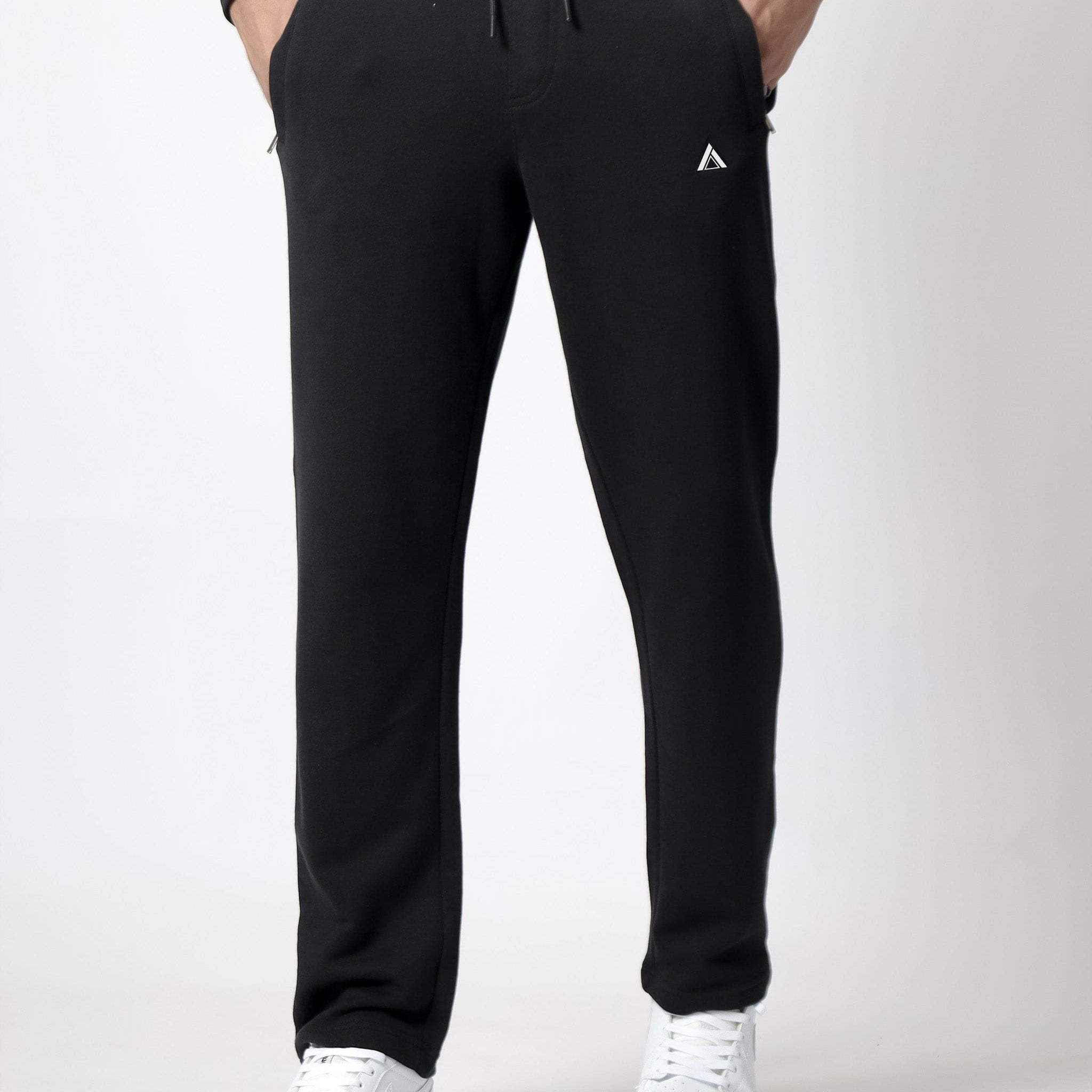 plain black trouser