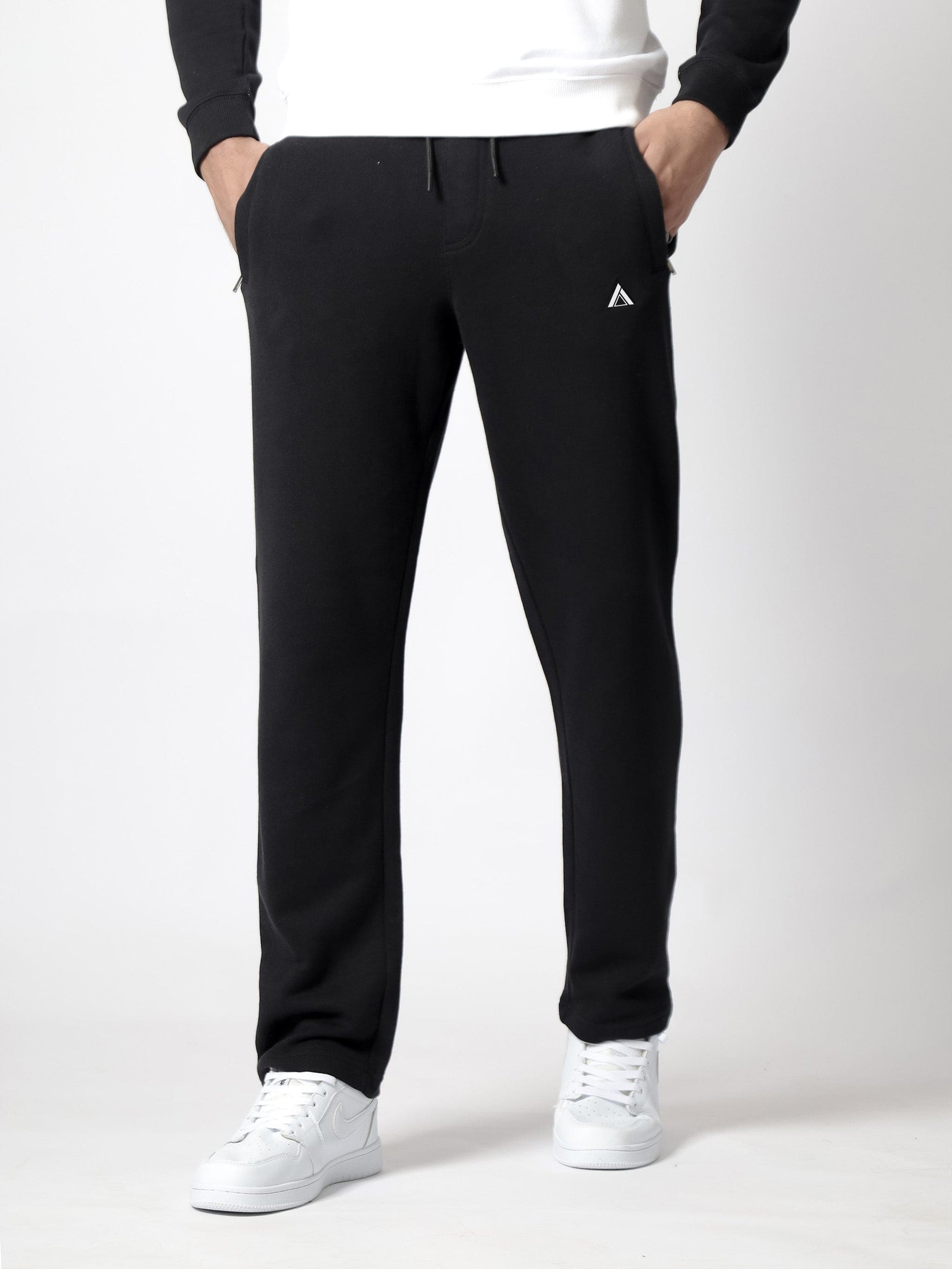 plain black trouser