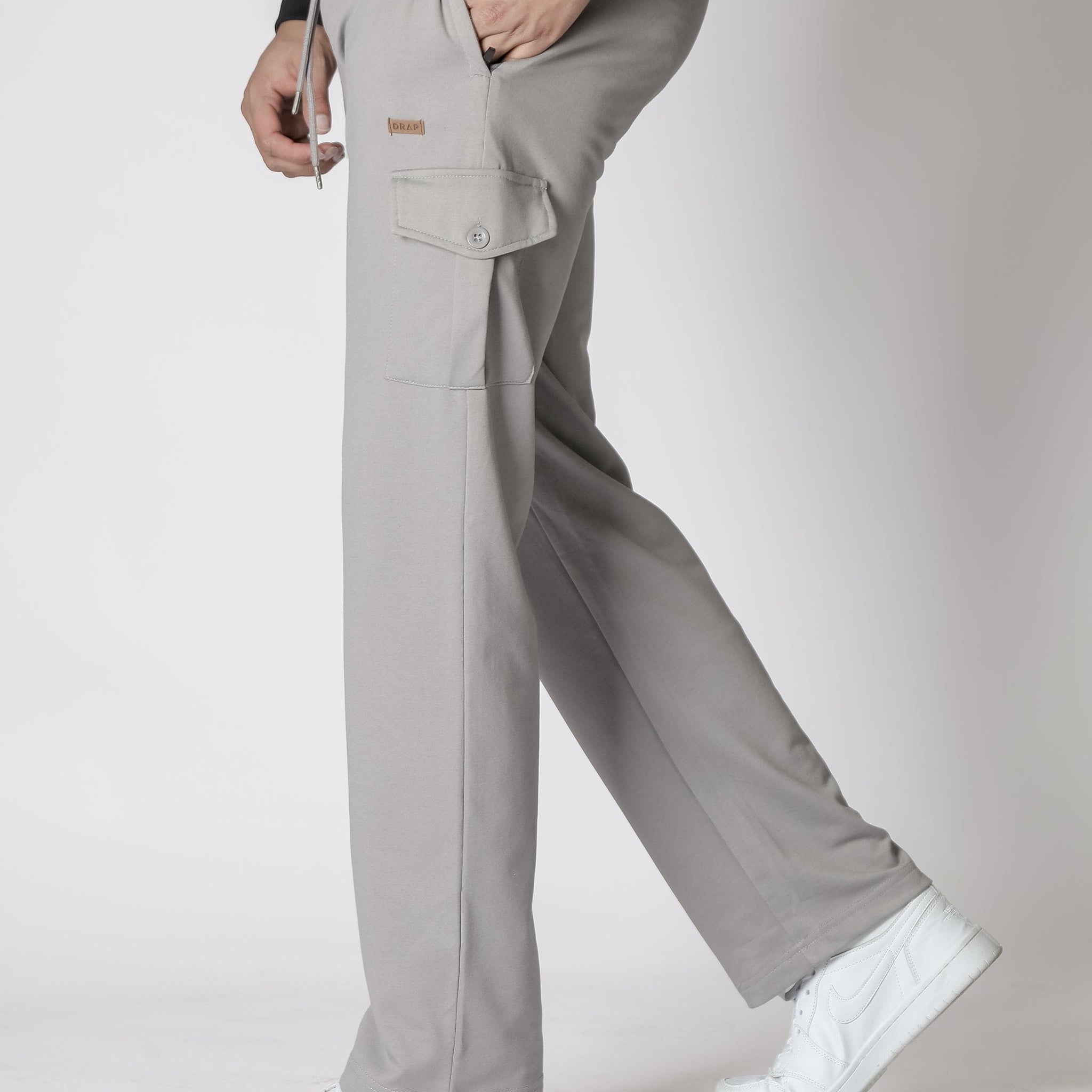 men's cargo trouser - gray colour