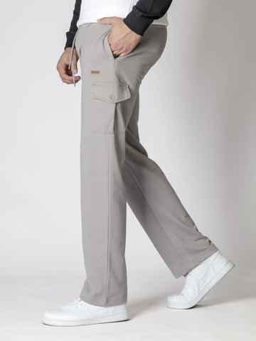 men's cargo trouser - gray colour