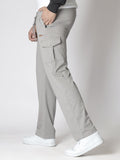 gray cargo trouser