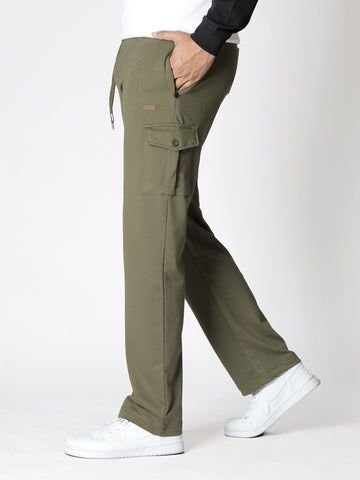 Olive Relax Fit Cargo