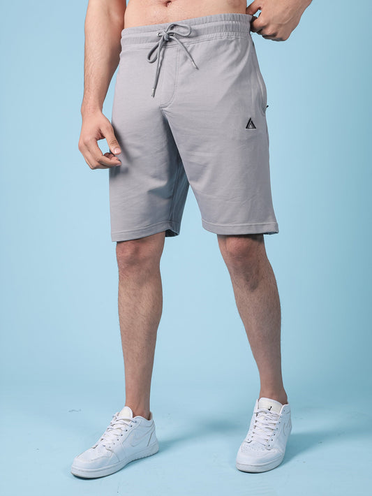 Solid Gray Shorts