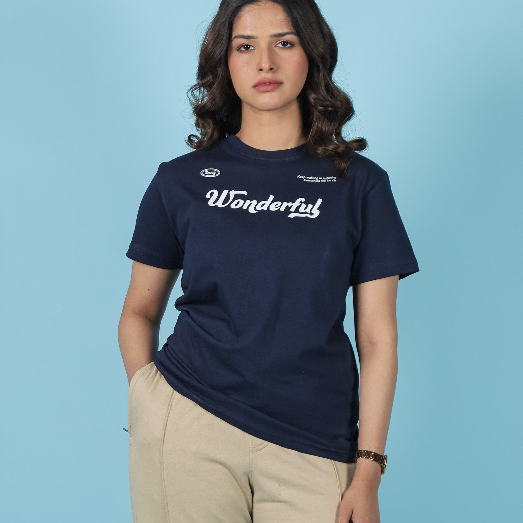 Navy Graphic T-Shirt