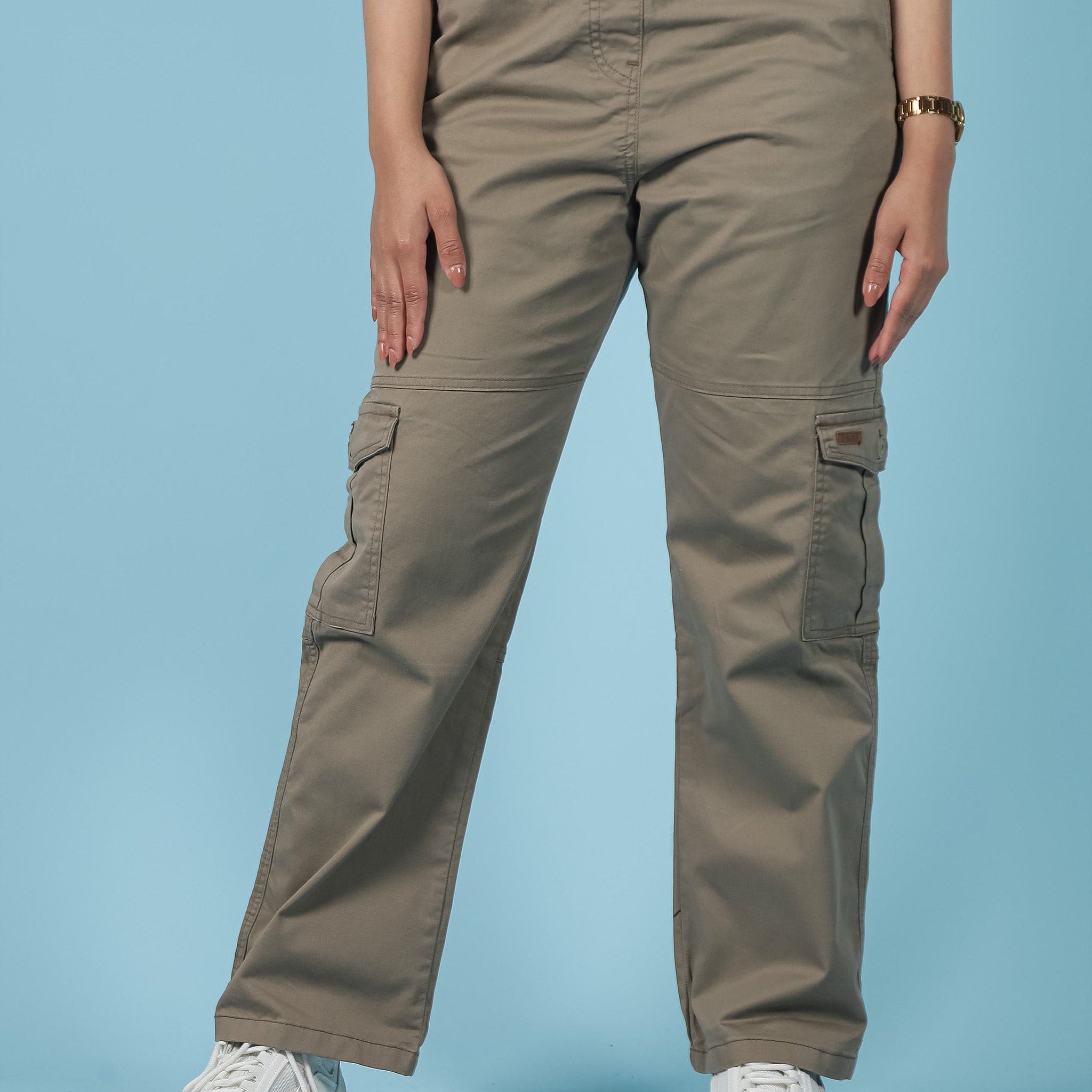 Light Brown Cargo Trouser