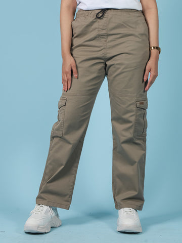 Light Brown Cargo Trouser