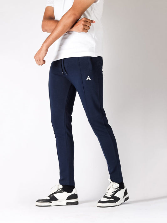 Pleated Navy Trouser for men